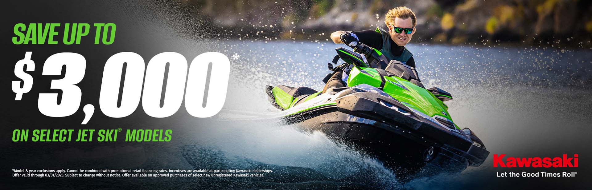 Read more about the article SAVE UP TO $3,000* ON SELECT JET SKI MODELS